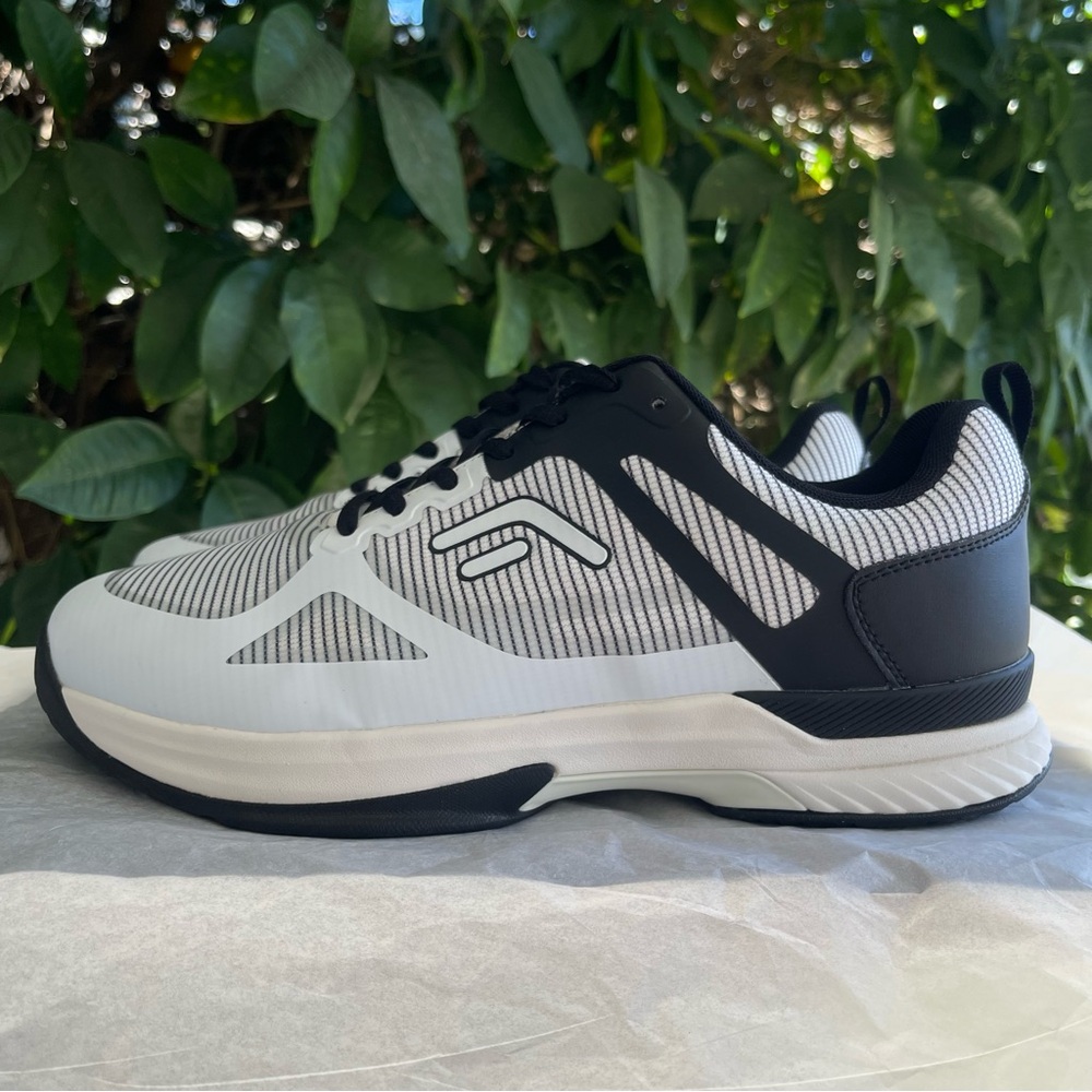FitVille Amadeus Wide Tennis Shoe White Mesh Extra Wide Style 12EW TW-CT